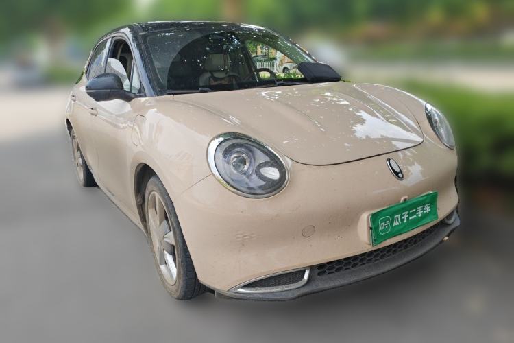 Used ORA Good Cat 2021 400km Standard Range Venus Edition Lithium-Ion Battery Front Right 45 Deg