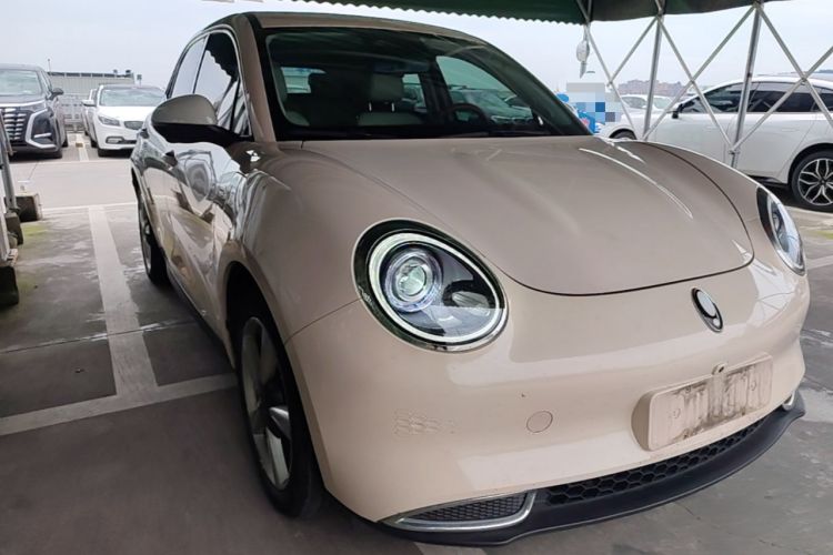 Used ORA Good Cat 2021 400km Standard Range Venus Edition Lithium-Ion Battery Front Right 45 Deg