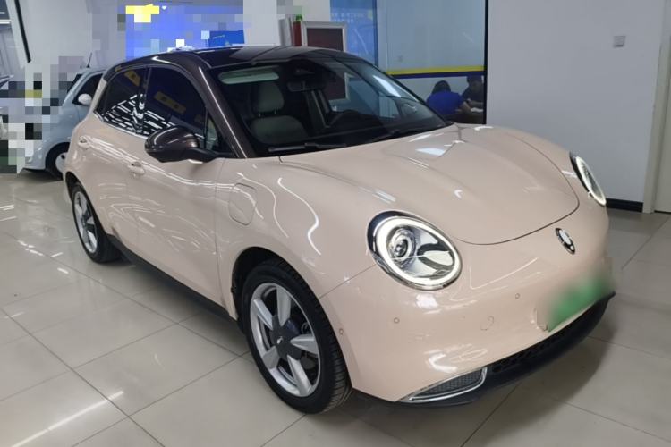 Used ORA Good Cat 2021 400km Standard Range Athena Edition Lithium-Ion Battery Front Right 45 Deg