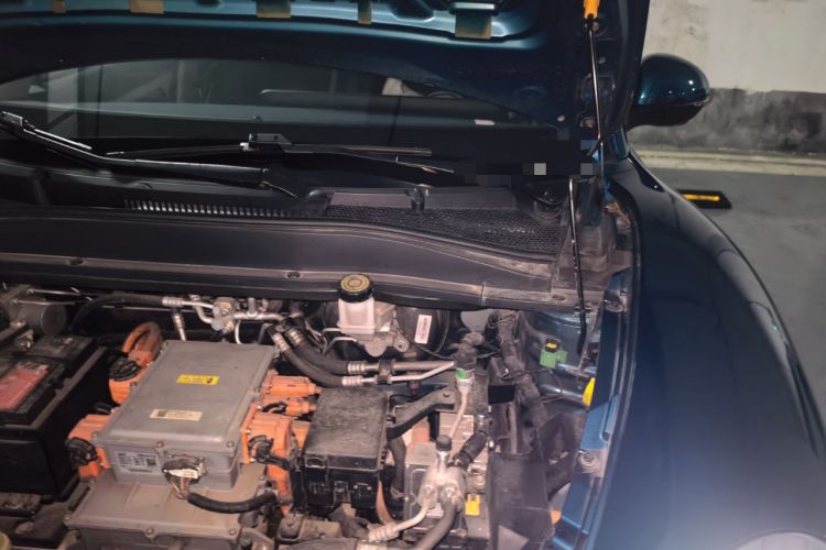 Used ORA Good Cat 2021 500km Long-Range Poseidon Edition Lithium-Ion Battery Engine Bay Left