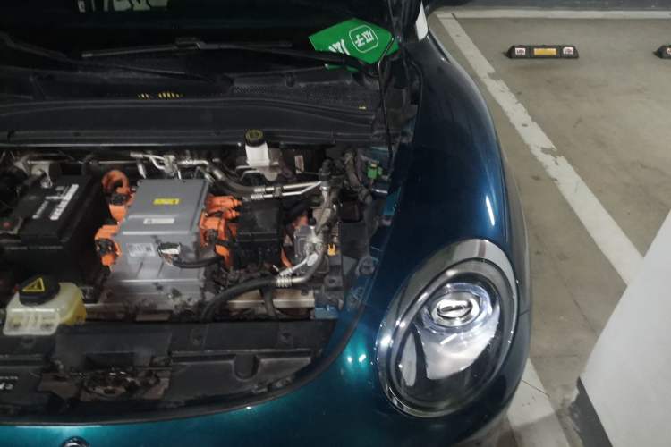 Used ORA Good Cat 2021 500km Long-Range Poseidon Edition Lithium-Ion Battery Engine Bay Left