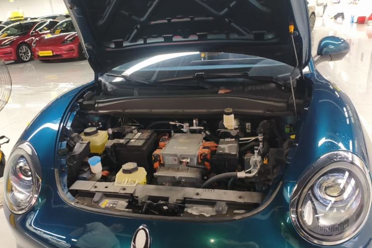 Used ORA Good Cat 2021 400km Standard Range Venus Edition Lithium Iron Phosphate Engine Bay