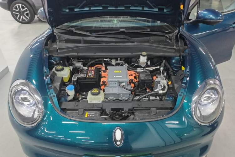 Used ORA Good Cat 2021 400km Standard Range Venus Edition Lithium Iron Phosphate Engine Bay