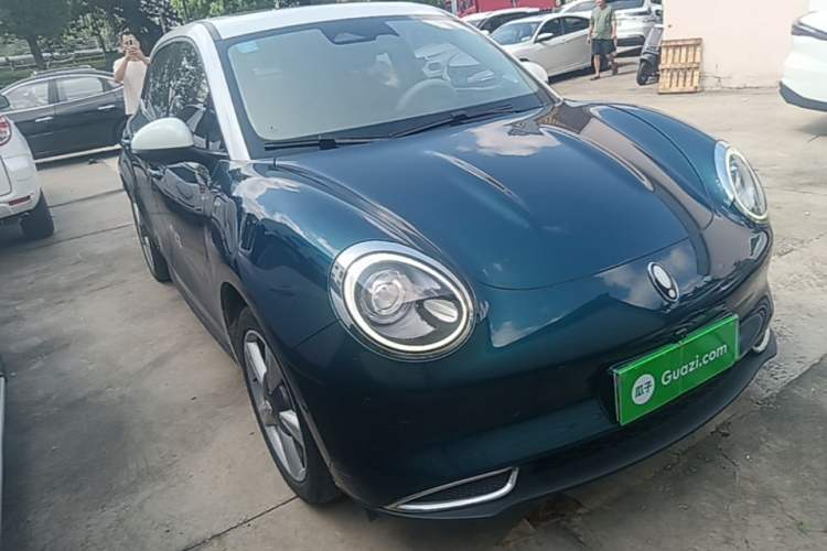 Used ORA Good Cat 2021 400km Standard Range Athena Edition Lithium-Ion Battery Front Right 45 Deg