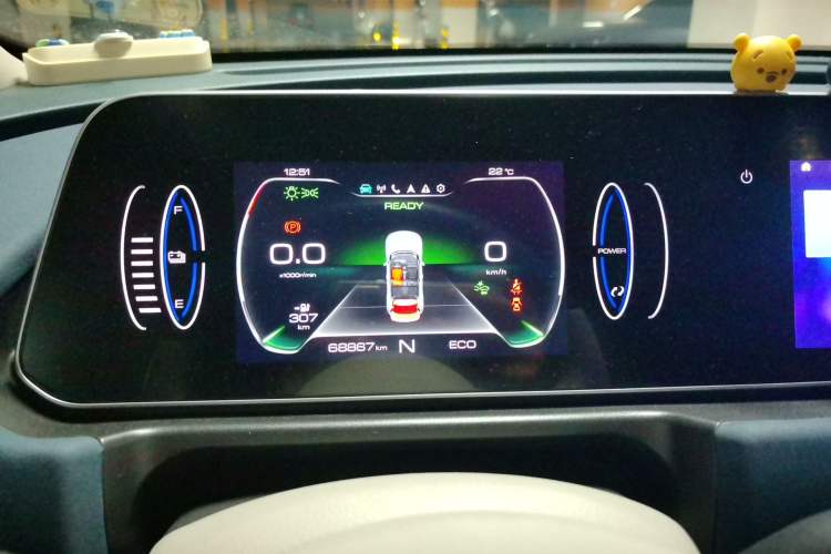 Used ORA Good Cat 2021 400km Standard Range Athena Edition Lithium-Ion Battery Instrument Cluster