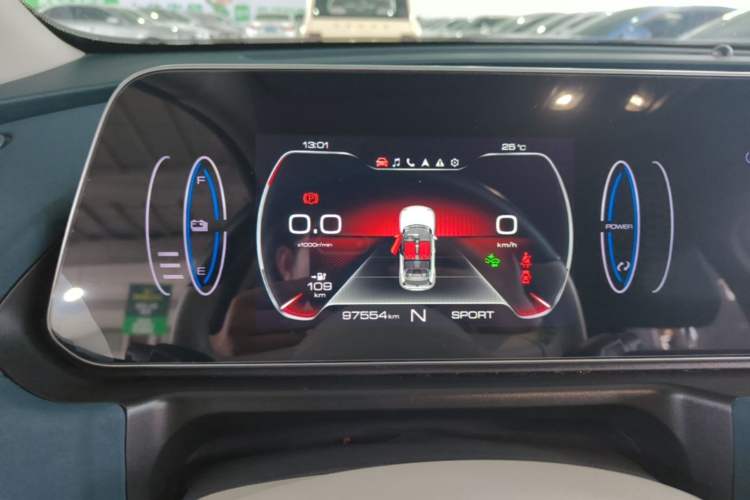 Used ORA Good Cat 2021 400km Standard Range Venus Edition Lithium-Ion Battery Instrument Cluster
