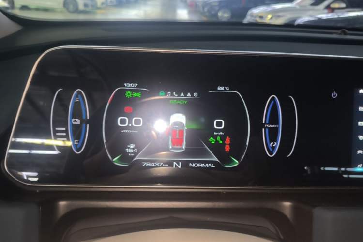 Used ORA Good Cat 2021 400km Standard Range Athena Edition Lithium-Ion Battery Instrument Cluster