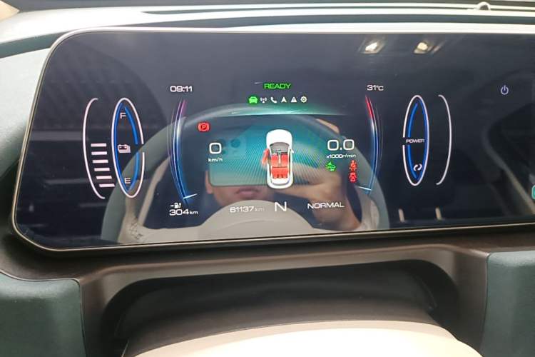 Used ORA Good Cat 2021 500km Long-Range Poseidon Edition Lithium-Ion Battery Instrument Cluster