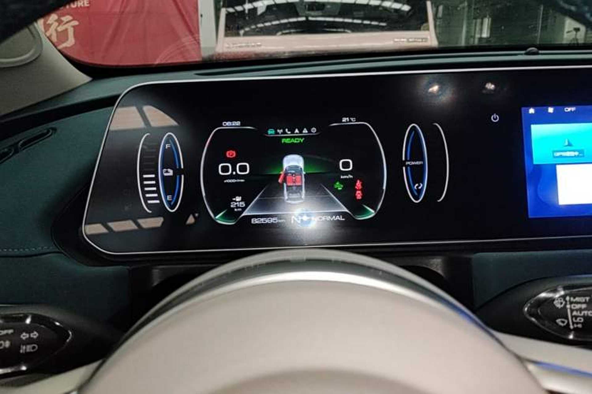 Used ORA Good Cat 2021 400km Standard Range Venus Edition Lithium-Ion Battery Instrument Cluster