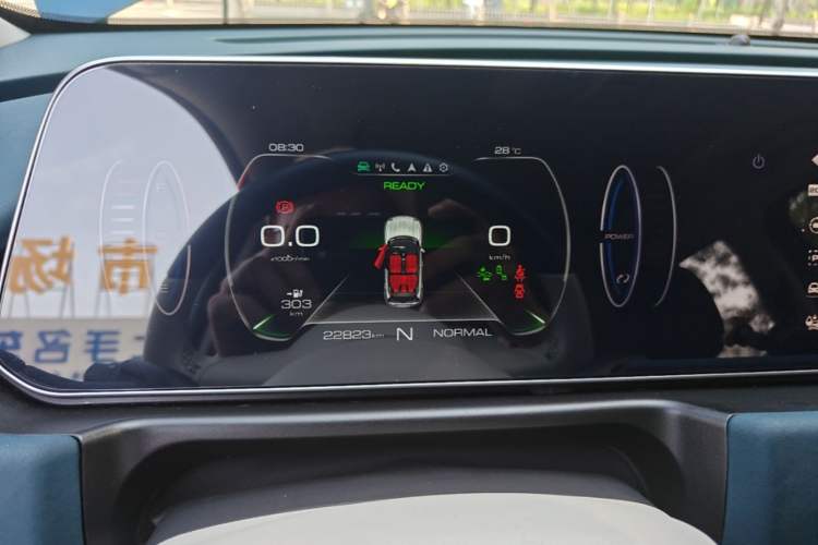 Used ORA Good Cat 2021 400km Standard Range Athena Edition Lithium-Ion Battery Instrument Cluster
