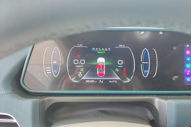Used ORA Good Cat 2021 400km Standard Range Venus Edition Lithium-Ion Battery Instrument Cluster