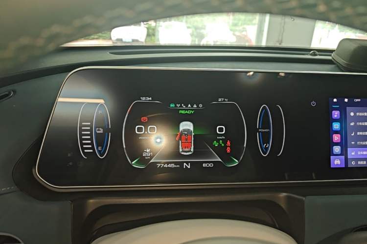 Used ORA Good Cat 2021 400km Standard Range Athena Edition Lithium-Ion Battery Instrument Cluster