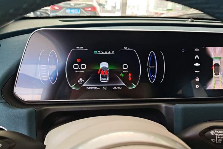 Used ORA Good Cat 2021 400km Standard Range Venus Edition Lithium-Ion Battery Instrument Cluster