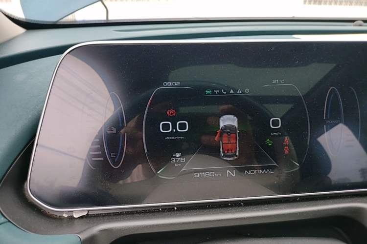 Used ORA Good Cat 2021 400km Standard Range Athena Edition Lithium-Ion Battery Instrument Cluster