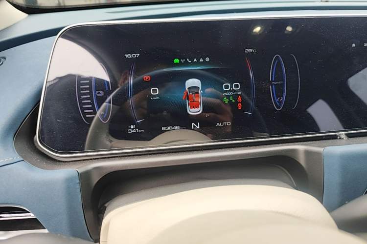 Used ORA Good Cat 2021 400km Standard Range Athena Edition Lithium-Ion Battery Instrument Cluster