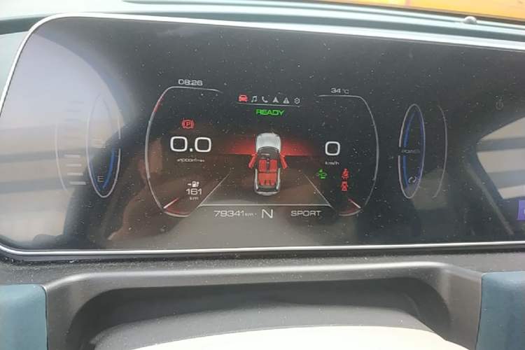 Used ORA Good Cat 2021 400km Standard Range Athena Edition Lithium Iron Phosphate Instrument Cluster