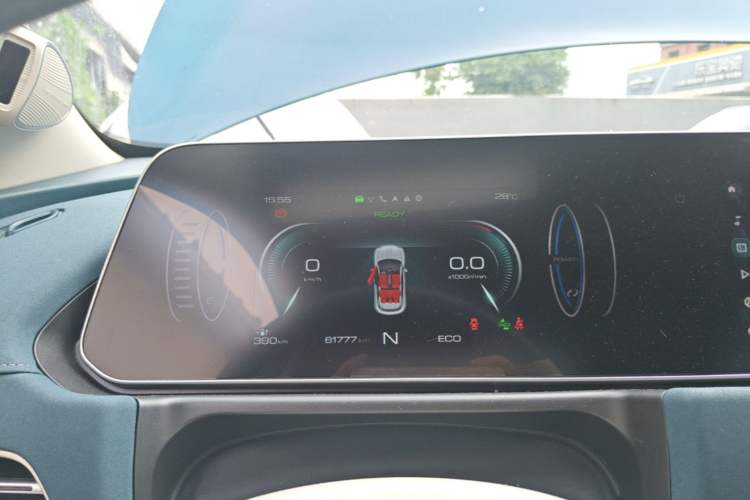 Used ORA Good Cat 2021 500km Long-Range Poseidon Edition Lithium-Ion Battery Instrument Cluster