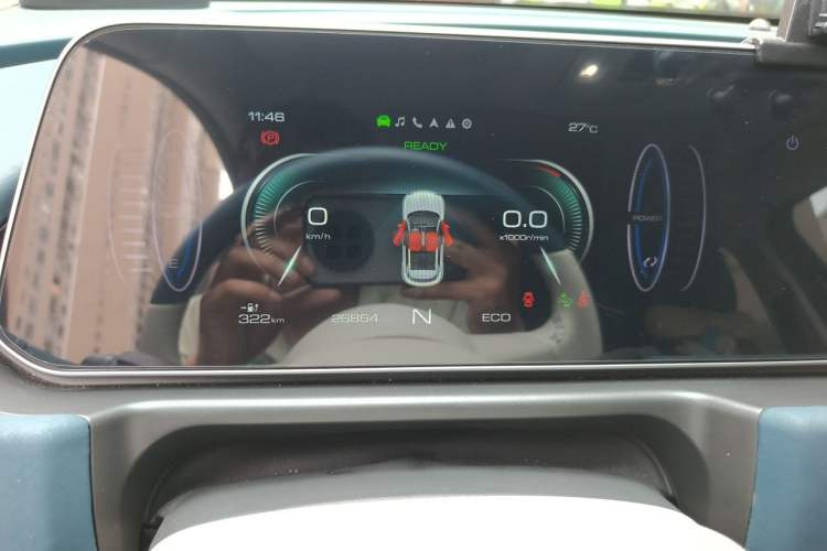 Used ORA Good Cat 2021 400km Standard Range Venus Edition Lithium Iron Phosphate Instrument Cluster
