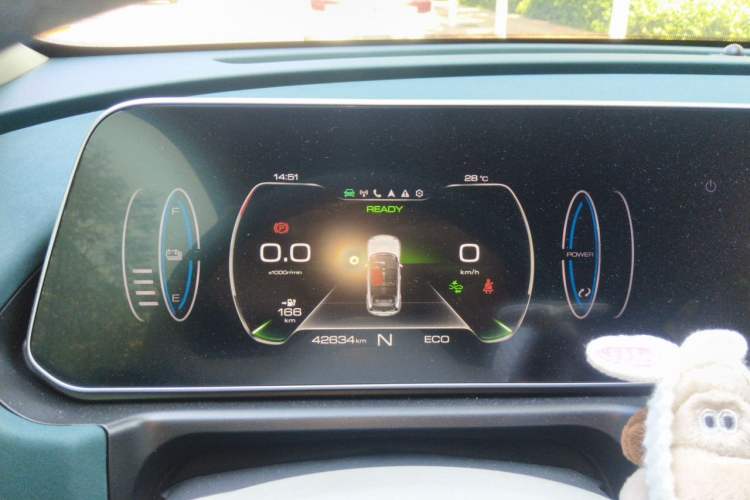 Used ORA Good Cat 2021 400km Standard Range Business Edition Lithium-Ion Battery Instrument Cluster