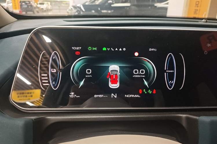 Used ORA Good Cat 2021 400km Standard Range Athena Edition Lithium-Ion Battery Instrument Cluster