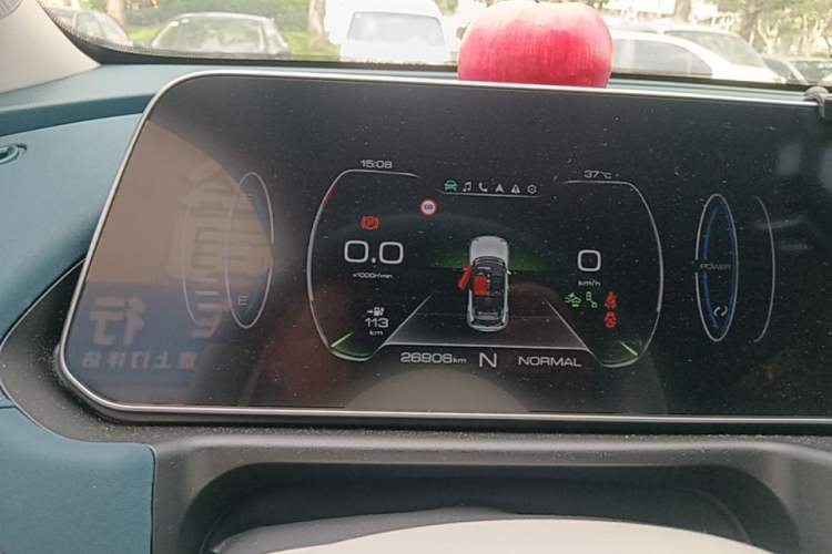 Used ORA Good Cat 2021 400km Standard Range Muse Edition Lithium-Ion Battery Instrument Cluster