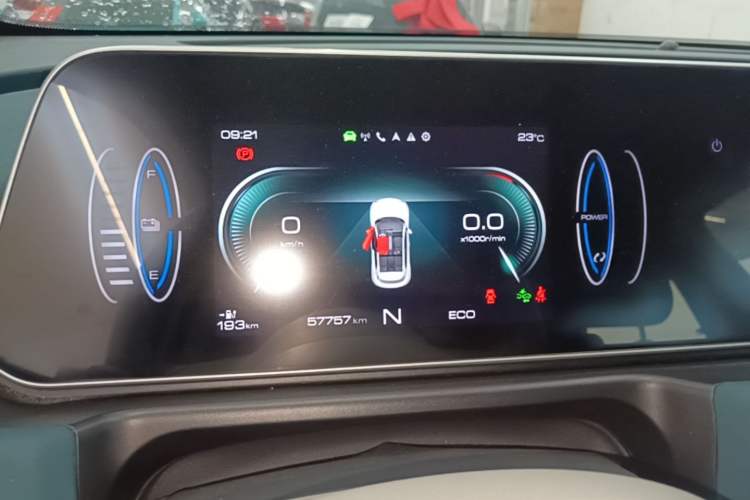 Used ORA Good Cat 2021 400km Standard Range Venus Edition Lithium Iron Phosphate Instrument Cluster