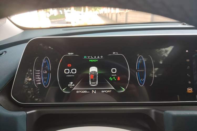 Used ORA Good Cat 2021 400km Standard Range Athena Edition Lithium Iron Phosphate Instrument Cluster