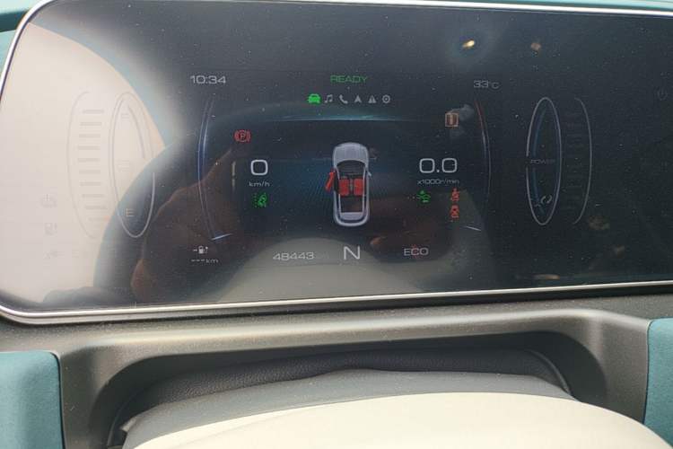Used ORA Good Cat 2021 400km Standard Range Venus Edition Lithium Iron Phosphate Instrument Cluster
