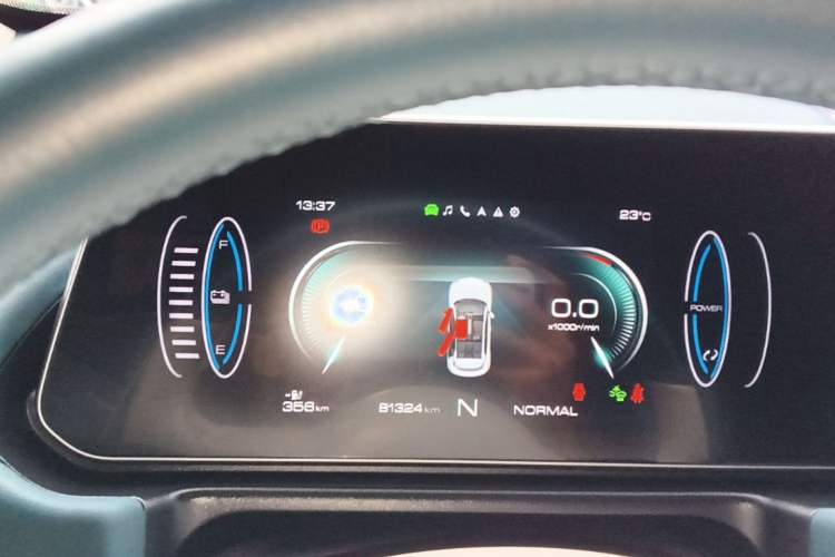 Used ORA Good Cat 2021 400km Standard Range Venus Edition Lithium Iron Phosphate Instrument Cluster