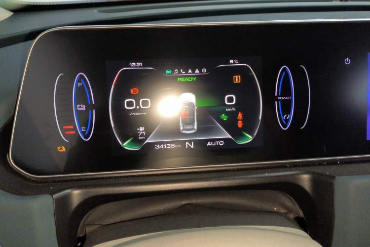 Used ORA Good Cat 2021 400km Standard Range Athena Edition Lithium Iron Phosphate Instrument Cluster
