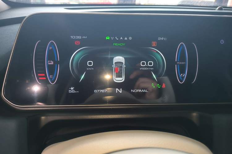 Used ORA Good Cat 2021 400km Standard Range Athena Edition Lithium-Ion Battery Instrument Cluster