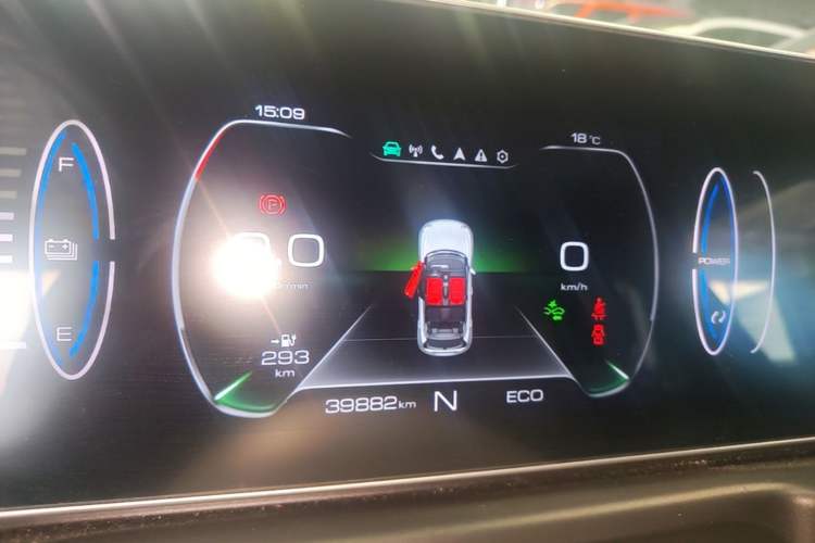 Used ORA Good Cat 2021 400km Standard Range Venus Edition Lithium Iron Phosphate Instrument Cluster