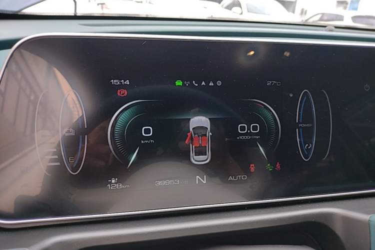 Used ORA Good Cat 2021 400km Standard Range Venus Edition Lithium-Ion Battery Instrument Cluster
