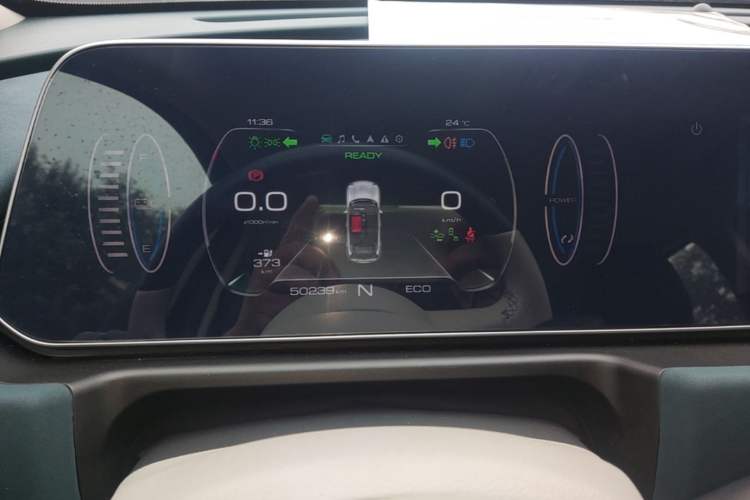 Used ORA Good Cat 2021 500km Long-Range Poseidon Edition Lithium-Ion Battery Instrument Cluster
