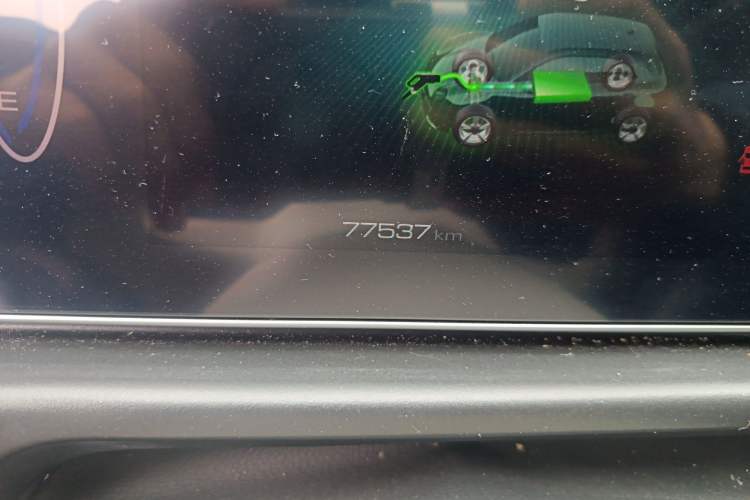 Used ORA Good Cat 2021 400km Standard Range Venus Edition Lithium Iron Phosphate Odometer Close Up