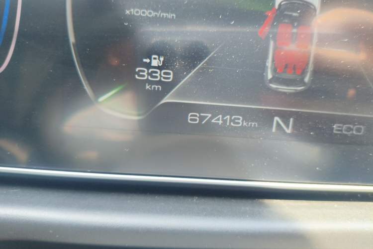 Used ORA Good Cat 2021 400km Standard Range Athena Edition Lithium Iron Phosphate Odometer Close Up