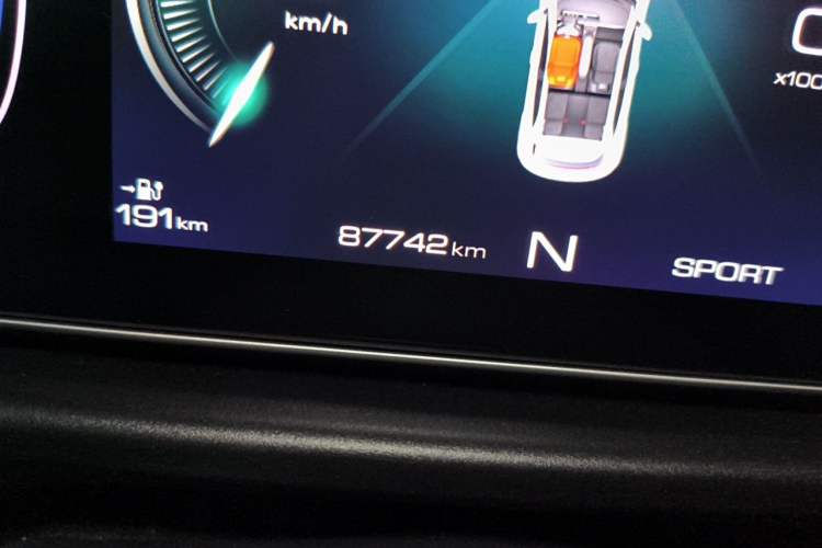 Used ORA Good Cat 2021 400km Standard Range Venus Edition Lithium-Ion Battery Odometer Close Up