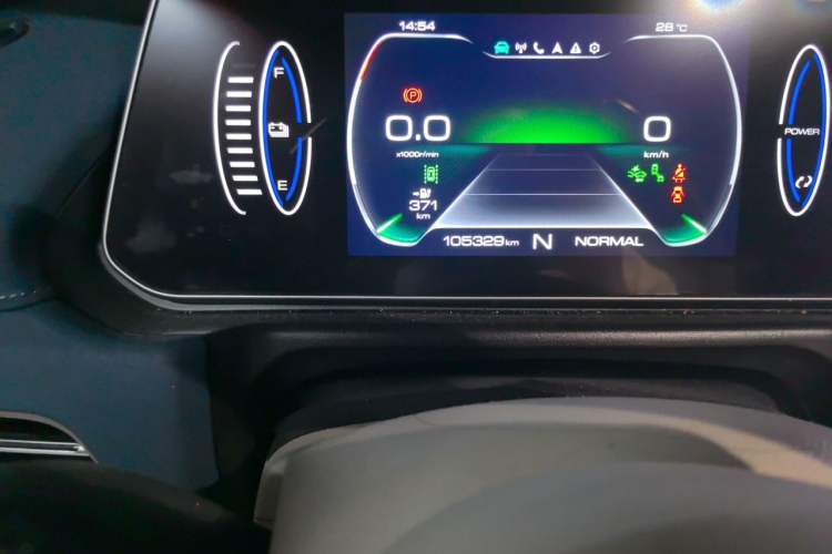 Used ORA Good Cat 2021 400km Standard Range Athena Edition Lithium Iron Phosphate Odometer Close Up