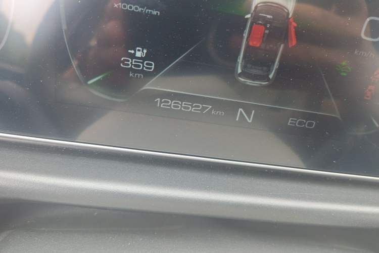 Used ORA Good Cat 2021 400km Standard Range Venus Edition Lithium-Ion Battery Odometer Close Up