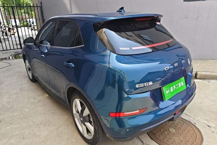 Used ORA Good Cat 2021 400km Standard Range Athena Edition Lithium Iron Phosphate Rear Left 45 Deg
