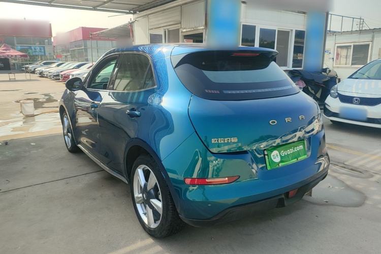 Used ORA Good Cat 2021 400km Standard Range Athena Edition Lithium-Ion Battery Rear Left 45 Deg