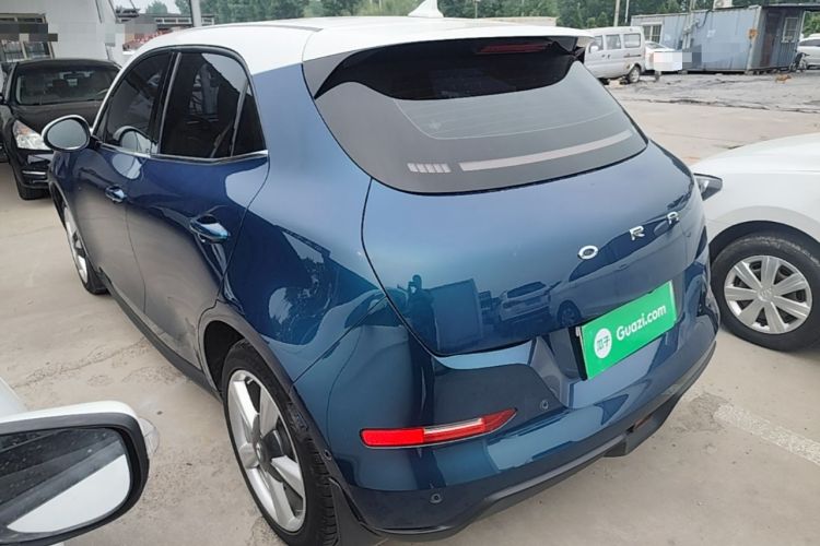 Used ORA Good Cat 2021 400km Standard Range Athena Edition Lithium-Ion Battery Rear Left 45 Deg