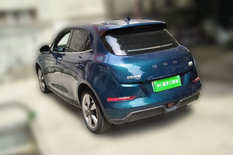 Used ORA Good Cat 2021 400km Standard Range Athena Edition Lithium-Ion Battery Rear Left 45 Deg