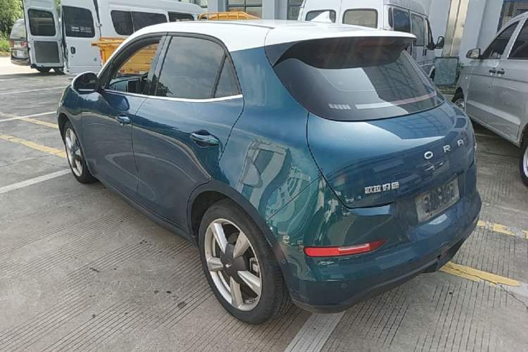 Used ORA Good Cat 2021 400km Standard Range Athena Edition Lithium Iron Phosphate Rear Left 45 Deg