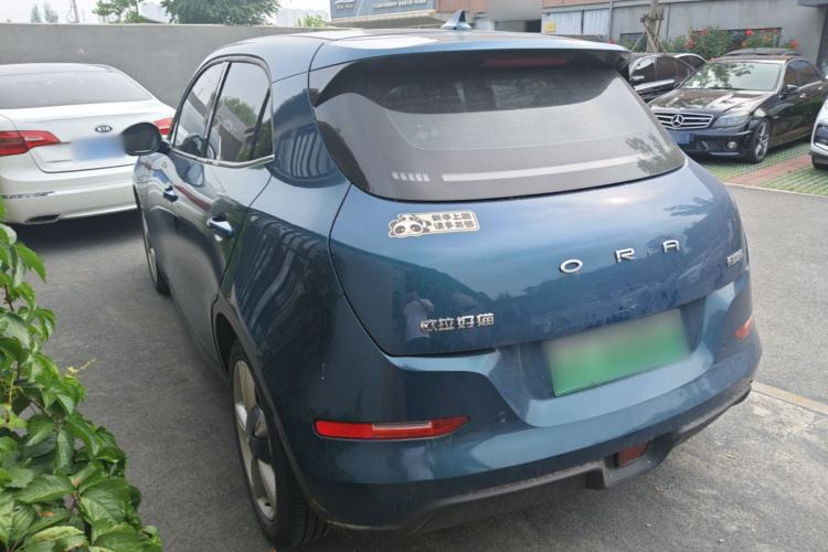 Used ORA Good Cat 2021 500km Long-Range Poseidon Edition Lithium-Ion Battery Rear Left 45 Deg