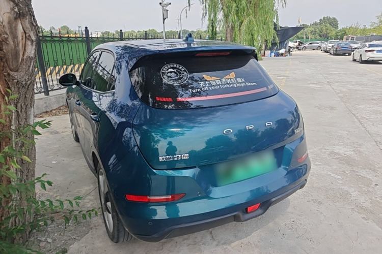 Used ORA Good Cat 2021 400km Standard Range Venus Edition Lithium-Ion Battery Rear Left 45 Deg