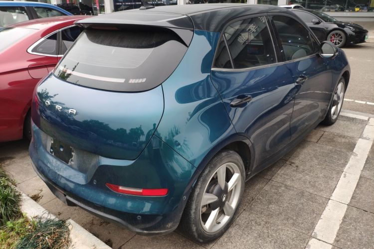 Used ORA Good Cat 2021 400km Standard Range Athena Edition Lithium Iron Phosphate Rear Right 45 Deg