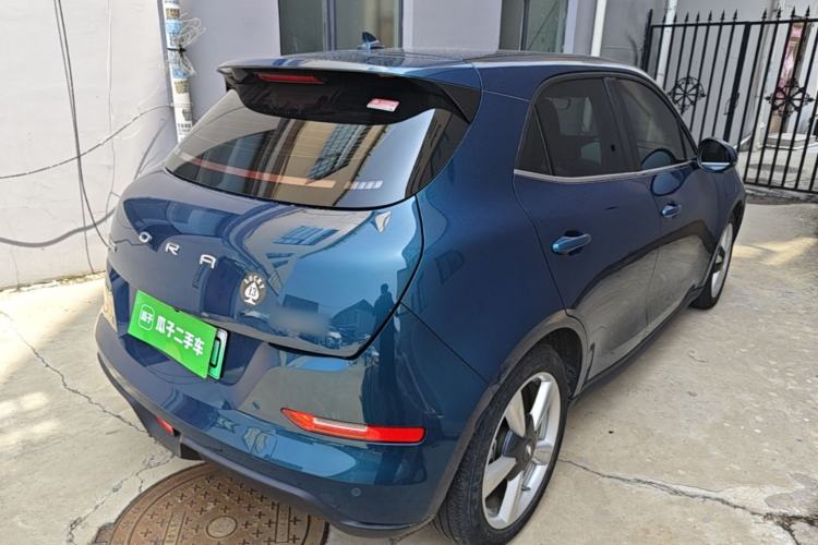 Used ORA Good Cat 2021 400km Standard Range Athena Edition Lithium Iron Phosphate Rear Right 45 Deg
