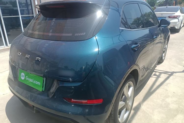 Used ORA Good Cat 2021 400km Standard Range Athena Edition Lithium-Ion Battery Rear Right 45 Deg