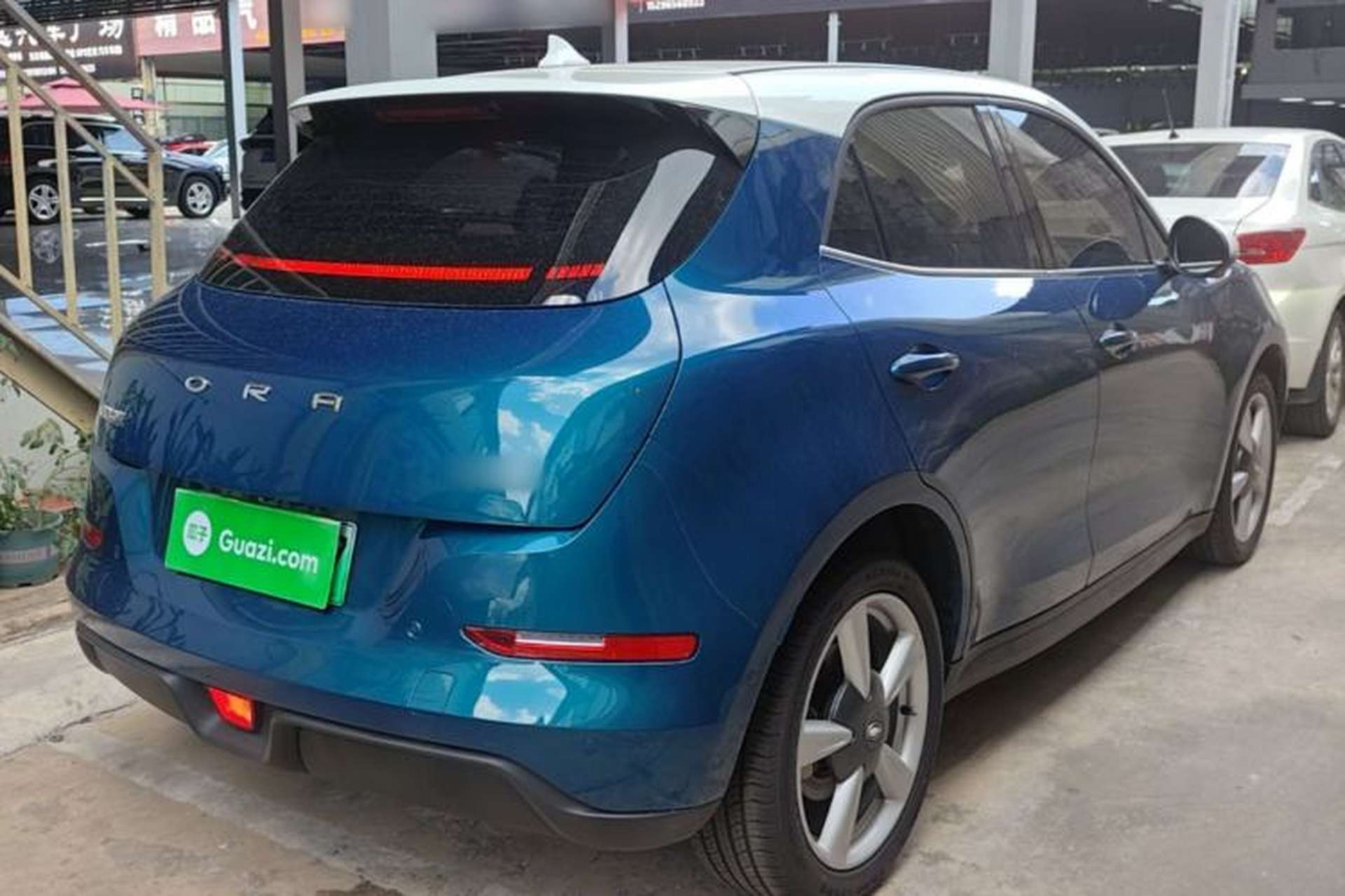 Used ORA Good Cat 2021 400km Standard Range Athena Edition Lithium-Ion Battery Rear Right 45 Deg